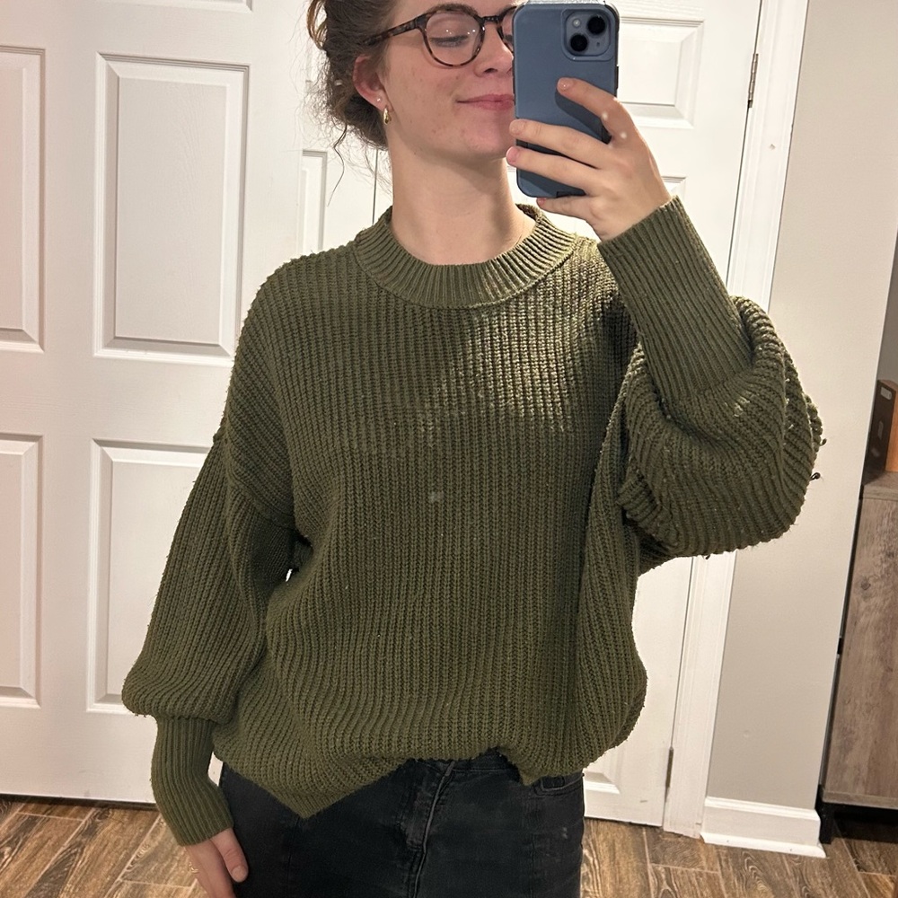 Rue21 Olive Knit Women's Sweater